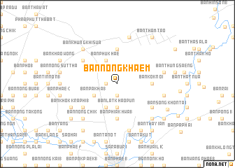 map of Ban Nong Khaem