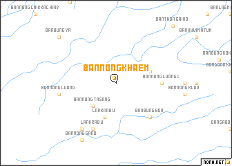 map of Ban Nong Khaem