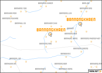 map of Ban Nong Khaen