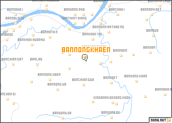 map of Ban Nong Khaen