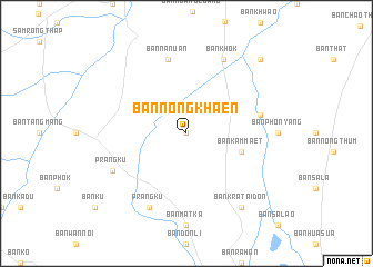 map of Ban Nong Khaen