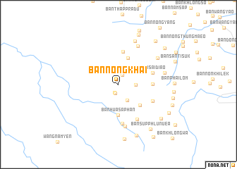 map of Ban Nong Khai