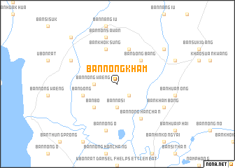 map of Ban Nong Kham