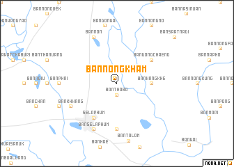 map of Ban Nong Kham