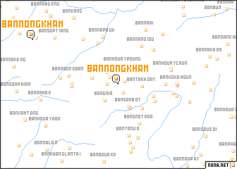 map of Ban Nong Kham