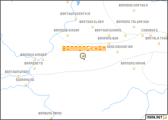 map of Ban Nong Kham