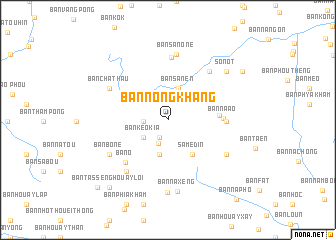 map of Ban Nongkhang