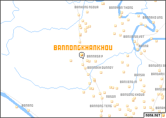 map of Ban Nongkhankhou