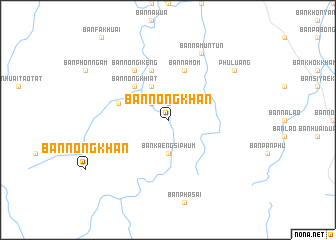 map of Ban Nong Khan