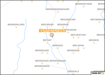 map of Ban Nong Khan