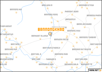 map of Ban Nong Khao