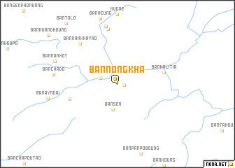 map of Ban Nong Kha