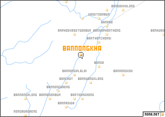 map of Ban Nong Kha