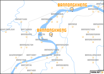 map of Ban Nong Kheng