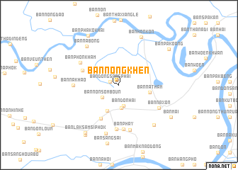 map of Ban Nongkhèn