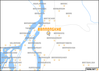 map of Ban Nongkhè