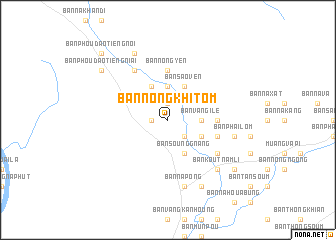 map of Ban Nongkhitom