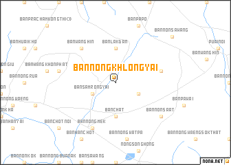 map of Ban Nong Khlong Yai