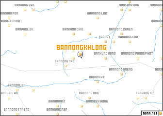 map of Ban Nong Khlong