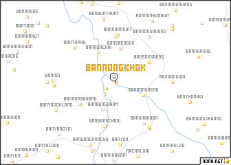 map of Ban Nong Khok