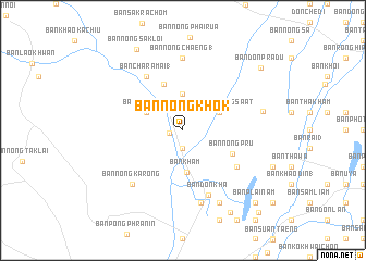 map of Ban Nong Khok