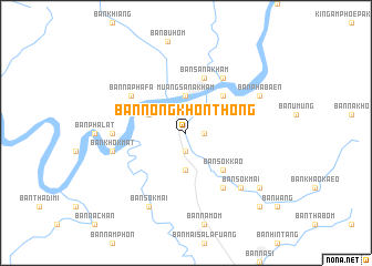 map of Ban Nong Khon Thong