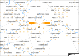 map of Ban Nong Khon