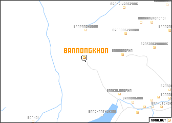 map of Ban Nong Khon