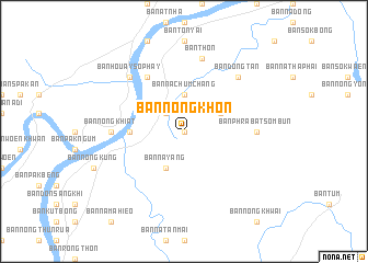 map of Ban Nong Khon