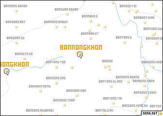 map of Ban Nong Khon