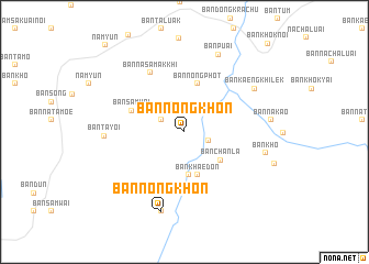 map of Ban Nong Khon