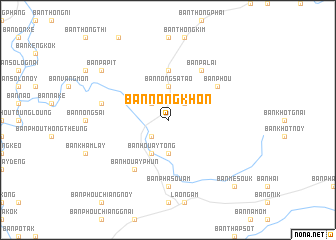 map of Ban Nongkhôn