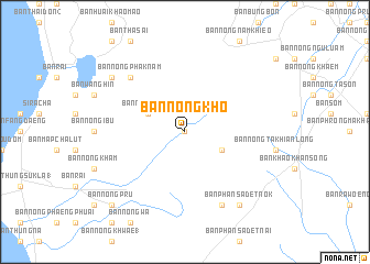 map of Ban Nong Kho