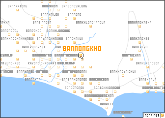 map of Ban Nong Kho