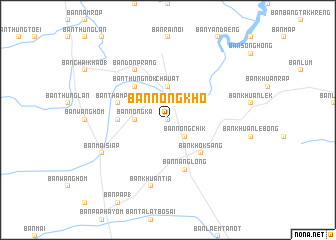 map of Ban Nong Kho