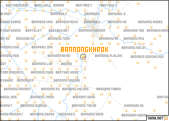 map of Ban Nong Khrok