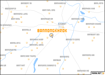 map of Ban Nong Khrok