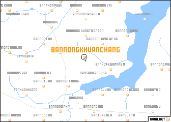 map of Ban Nong Khuan Chang