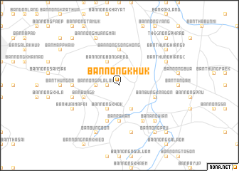 map of Ban Nong Khuk