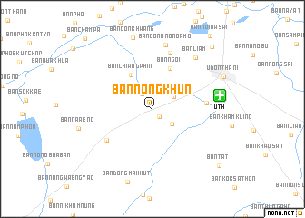 map of Ban Nong Khun