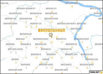 map of Ban Nong Khun