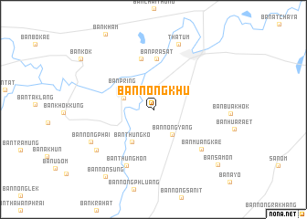 map of Ban Nong Khu