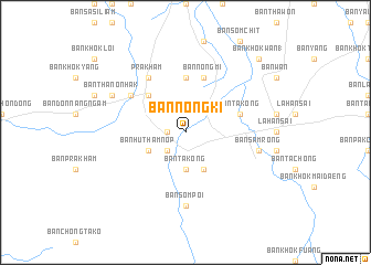 map of Ban Nong Ki