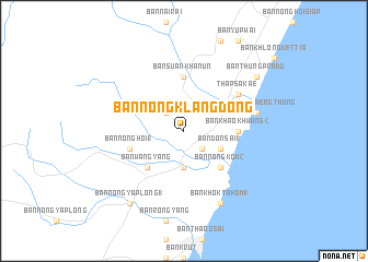 map of Ban Nong Klang Dong