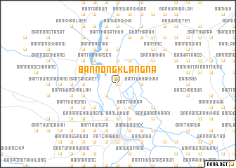 map of Ban Nong Klang Na