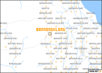 map of Ban Nong Klang