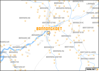 map of Ban Nong Koet