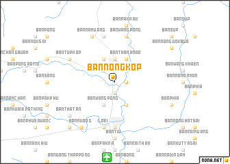 map of Ban Nong Kop