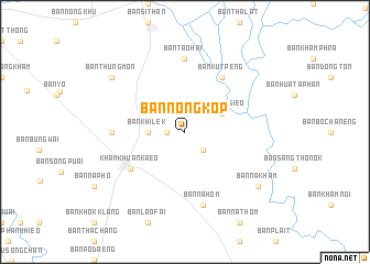 map of Ban Nong Kop