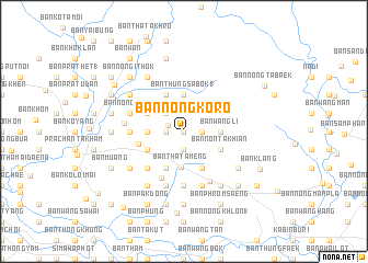 map of Ban Nong Koro